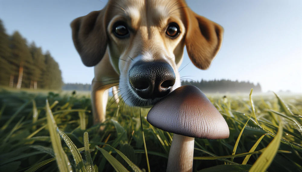 Can dogs eat on sale mushrooms