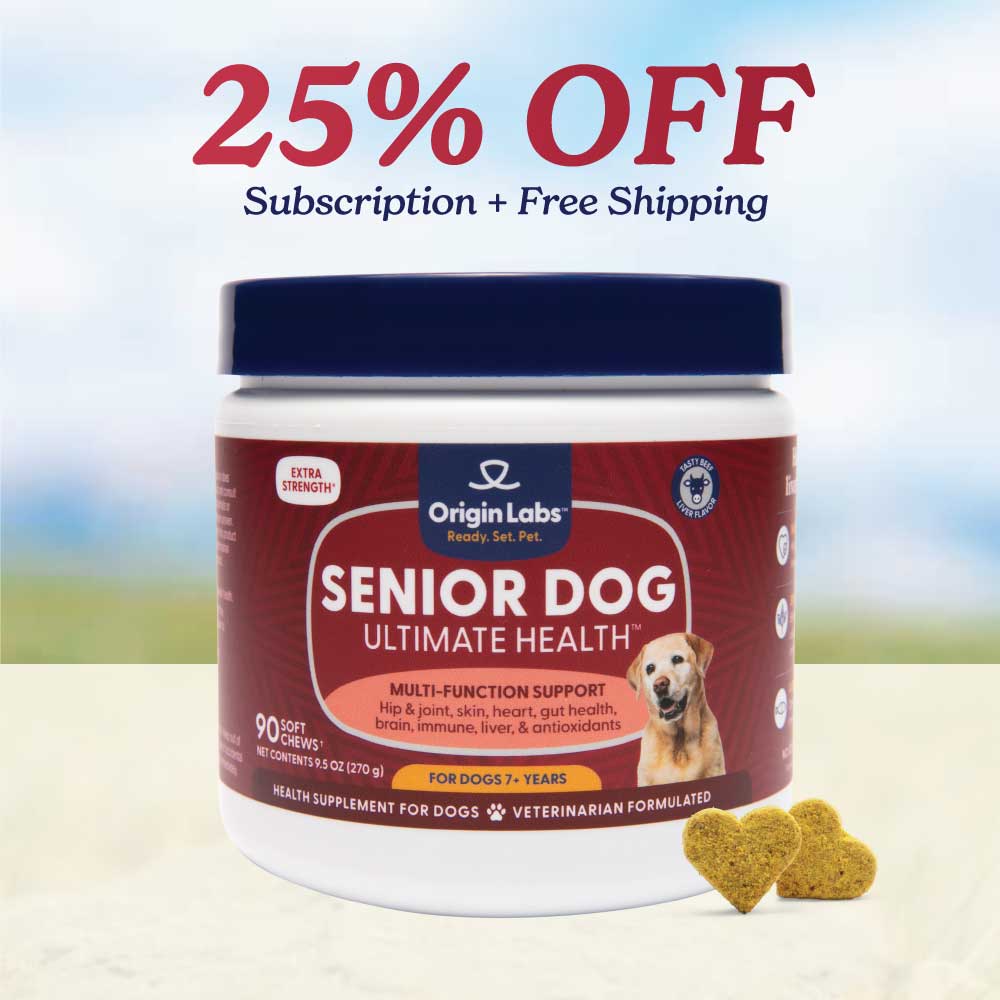 Origin Labs Senior Dog Multifunction Support Omega 3 Supplement