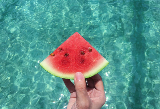 a slice of watermelon