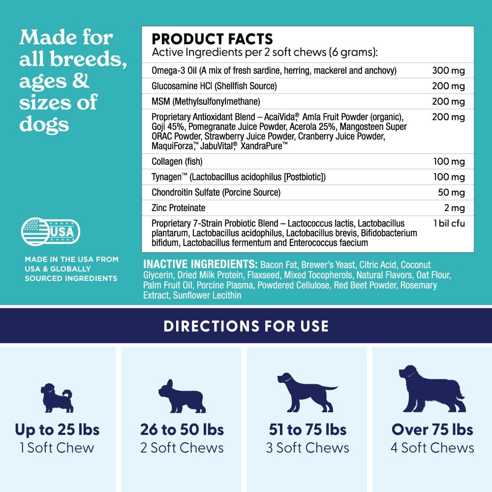 Adult Dog Food, Health Supplement for Adult Dogs